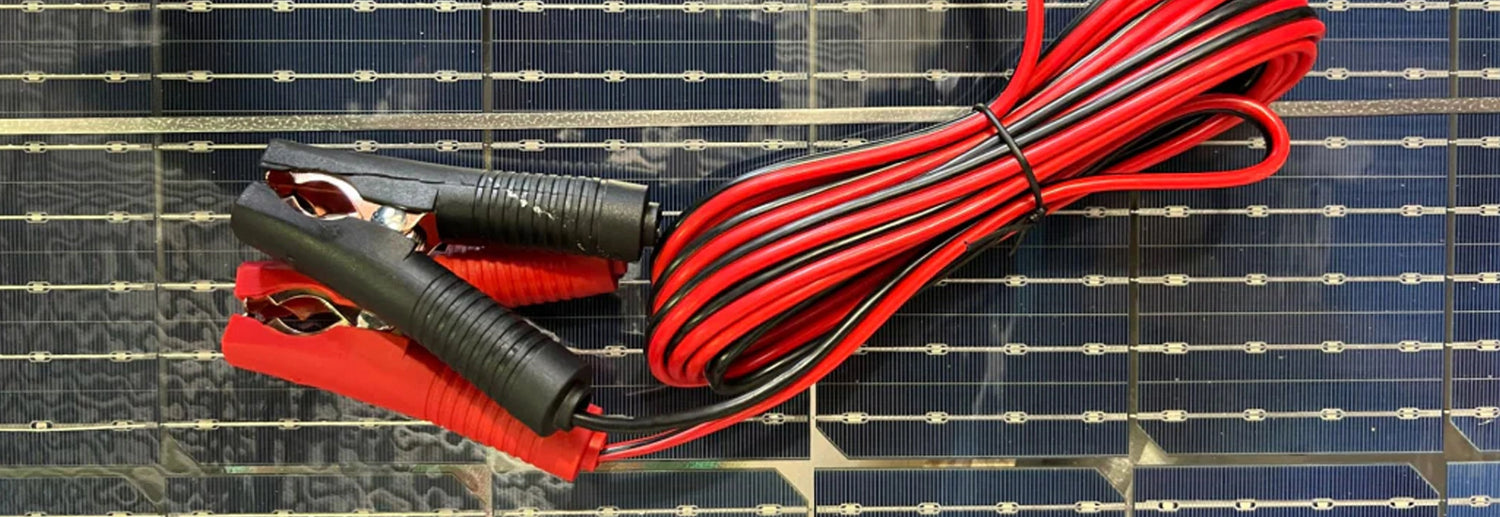 Cables, wires and accessories for batteries