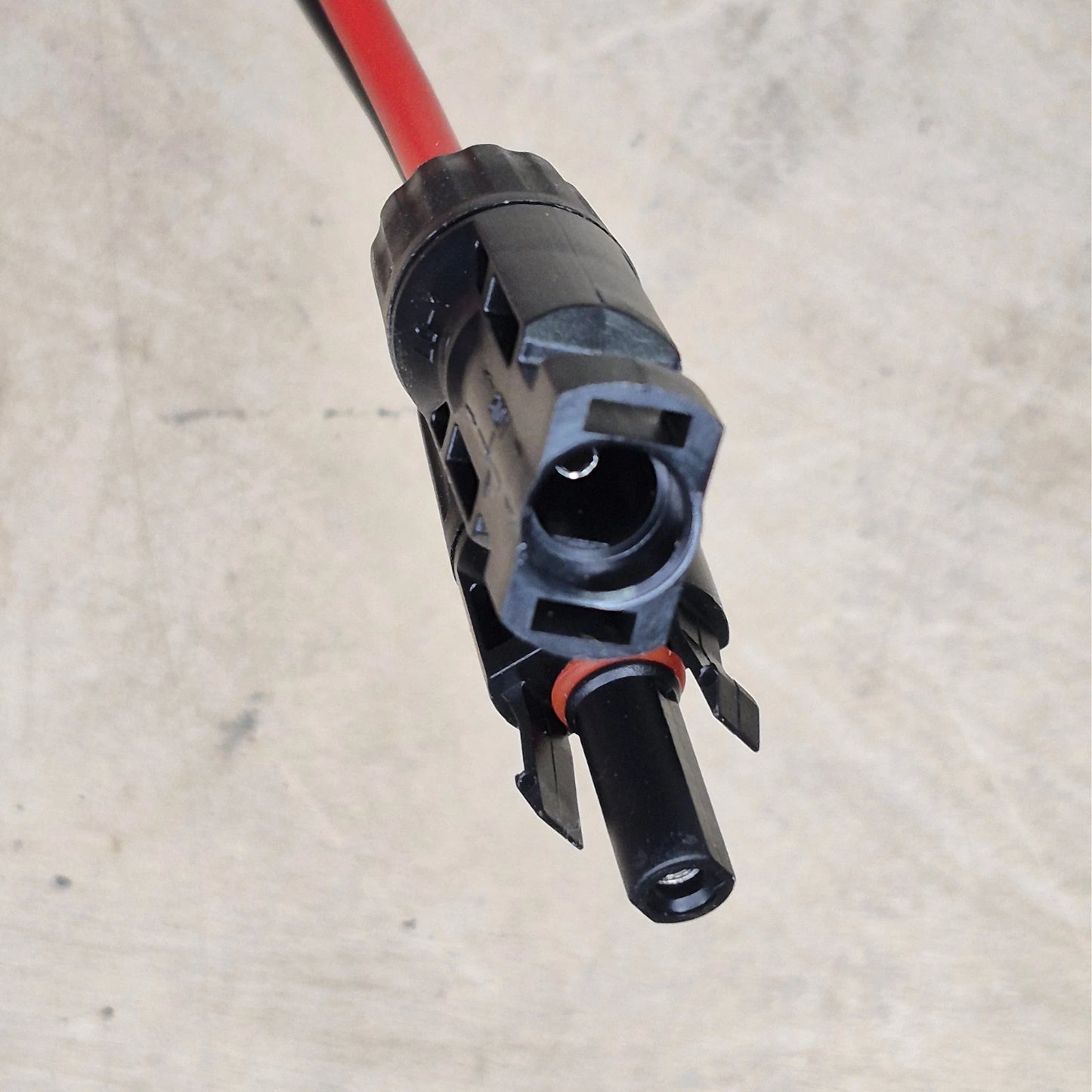 SAE 2 Pin Pigtail w/ Adapter (10 AWG 18")