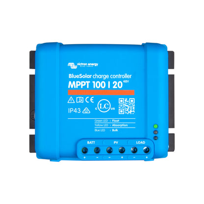 Victron BlueSolar MPPT 100/20 12V–48V Solar Charge Controller