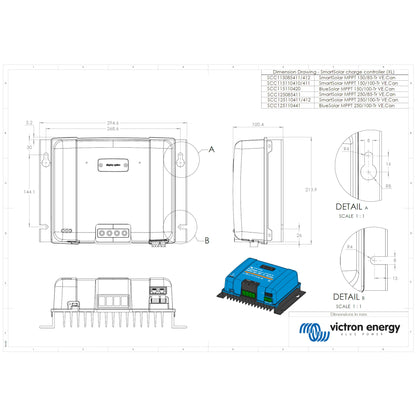Victron SmartSolar MPPT 150/85-Tr VE.Can Solar Charge Controller (Bluetooth)
