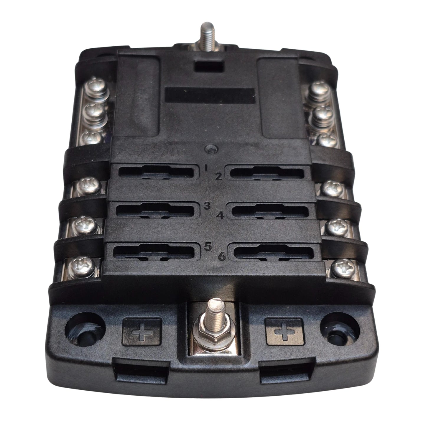 6-Circuit ATC/ATO Fuse Panel with Negative Bus