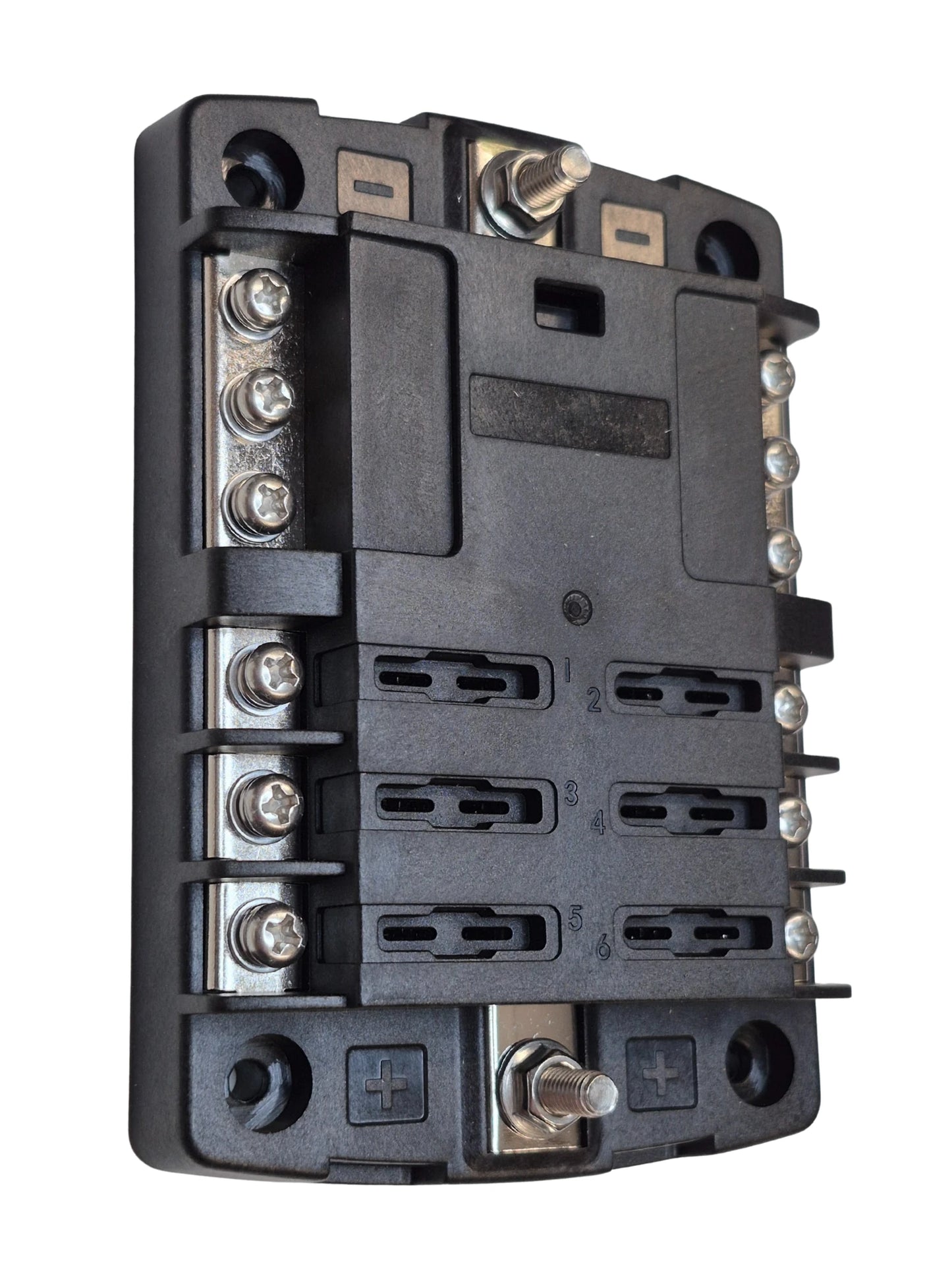 6-Circuit ATC/ATO Fuse Panel with Negative Bus