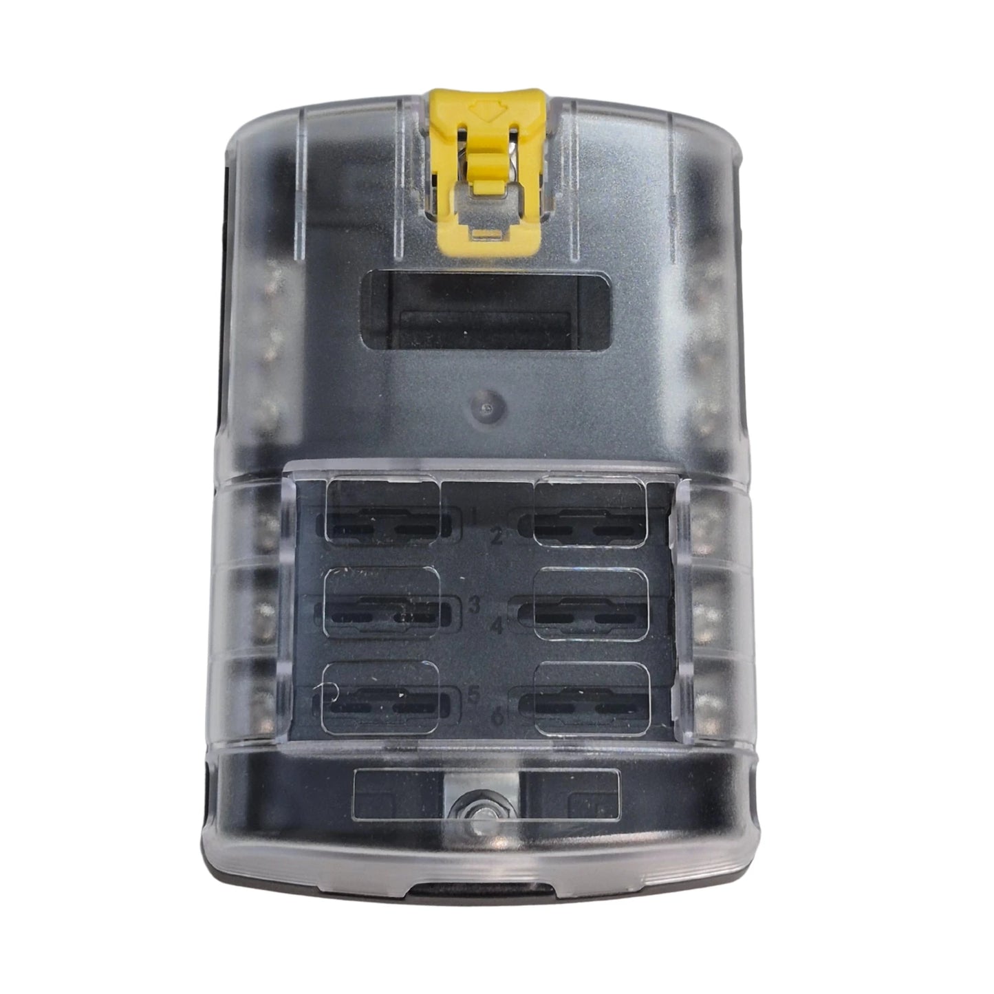 6-Circuit ATC/ATO Fuse Panel with Negative Bus