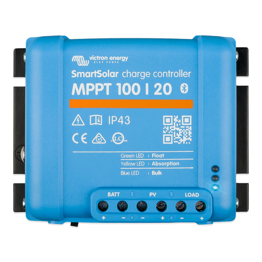 Victron SmartSolar MPPT 100/20 12V-48V Solar Charge Controller (Bluetooth)