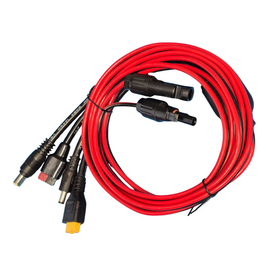 Solar MC4 to Multi Portable Power Station Adapter Cable