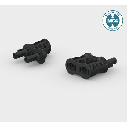 Stäubli MC4-Evo 2 Branch Connector Set PV-AZS4-EVO 2-UR and PV-AZB4-EVO 2-UR for 1500V solar PV systems