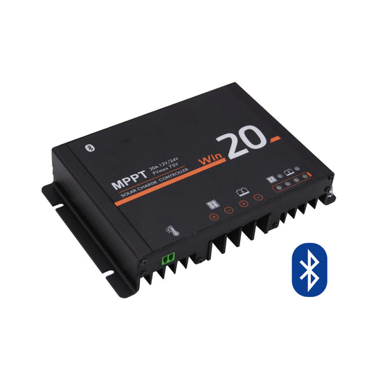 20 Amp MPPT Charge Controller with Bluetooth