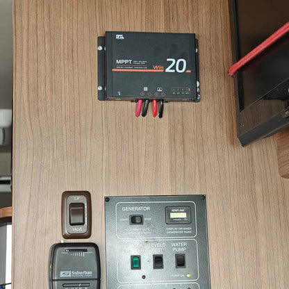 Win2075-k 20 Amp MPPT Solar Charge Controller w/ Bluetooth