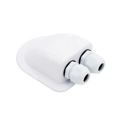 Dual-Entry ABS Solar Cable Entry Housing